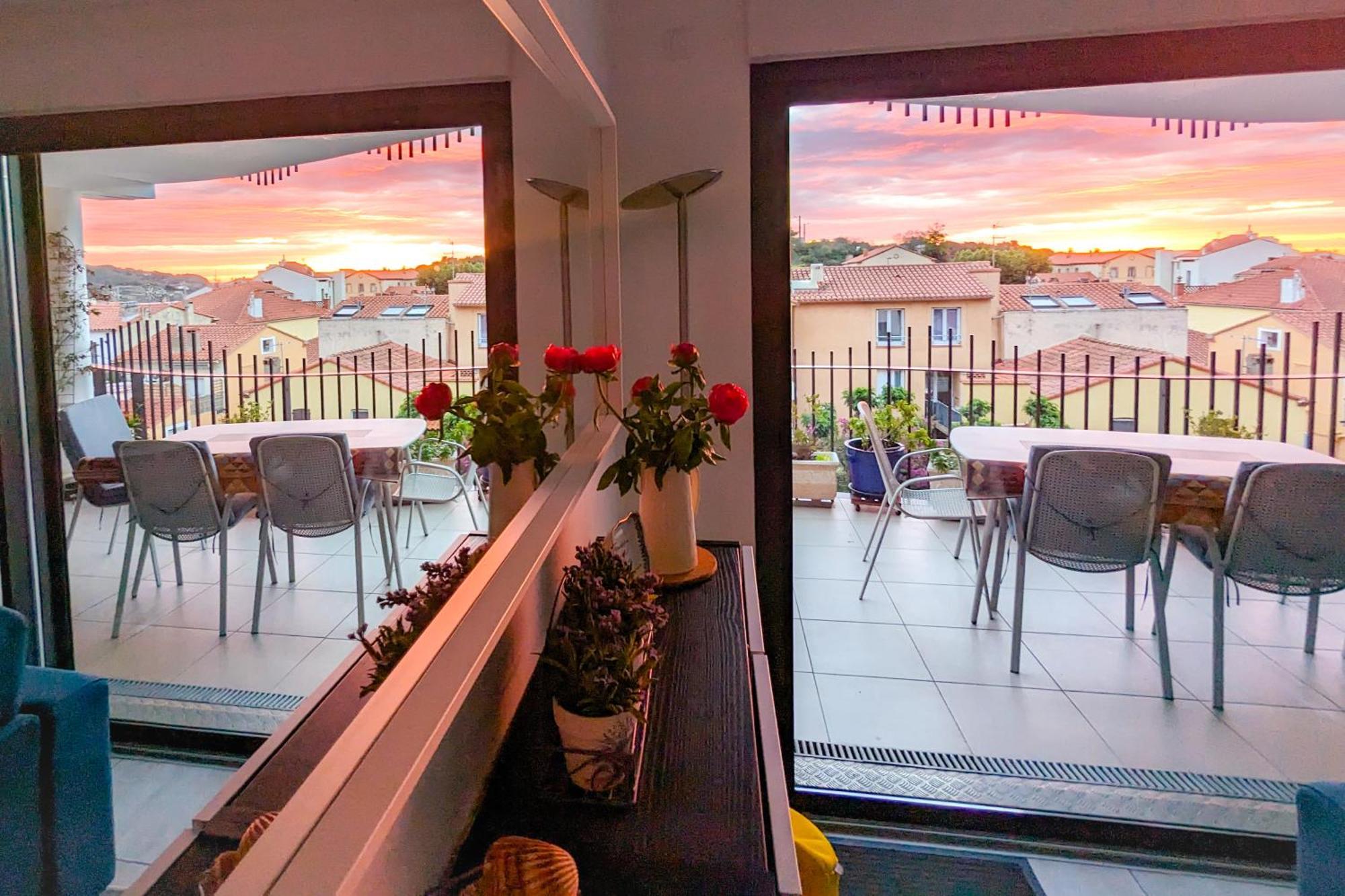 1Br Apartment T2 54M2 Onde Marine 2Nd Floor Lift Wifi Ac Parking Port Vendres Buitenkant foto