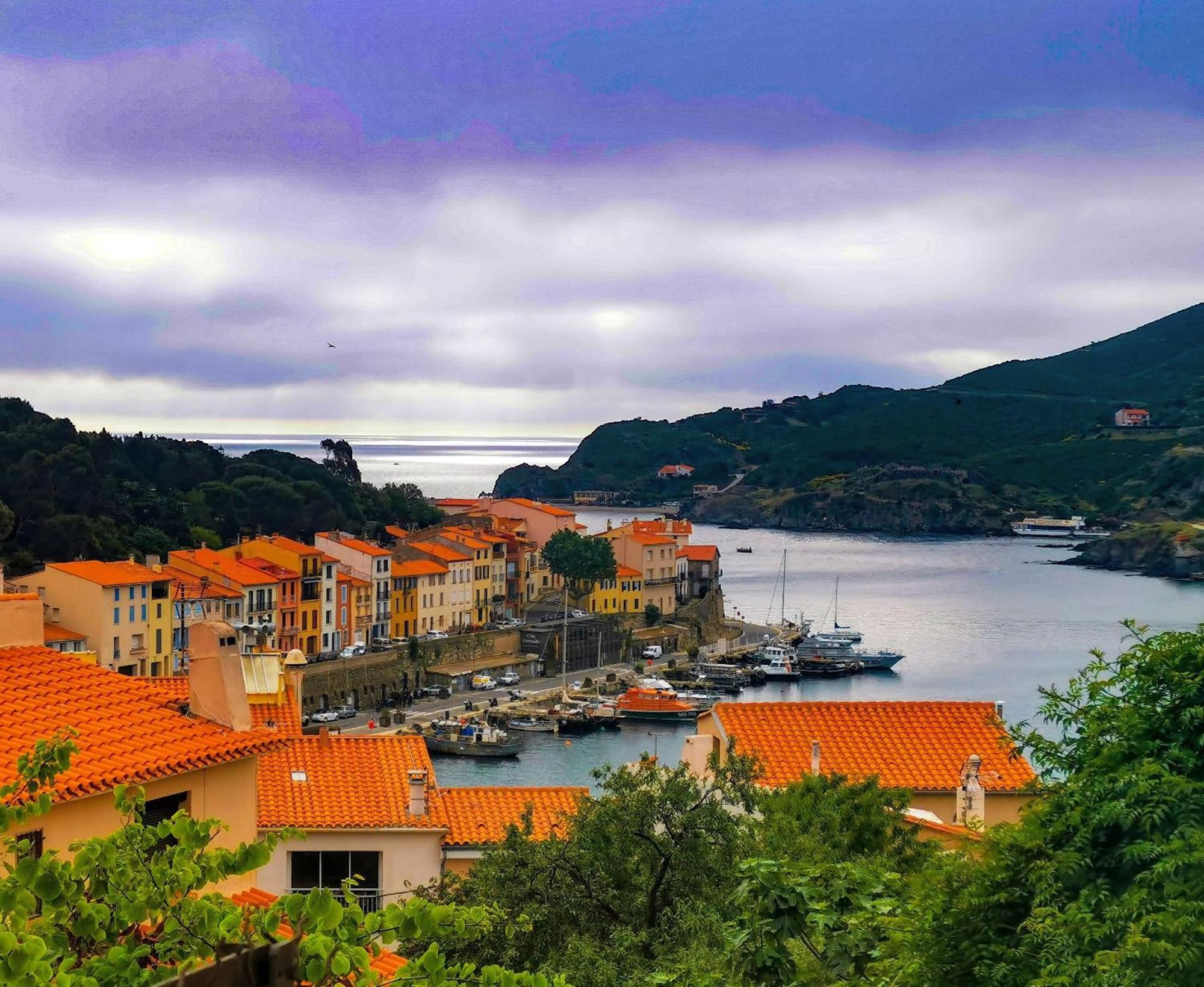 1Br Apartment T2 54M2 Onde Marine 2Nd Floor Lift Wifi Ac Parking Port Vendres Buitenkant foto